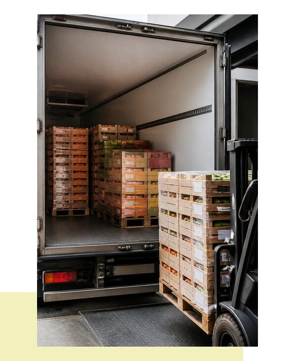 Перевозка сельхозпродукции на паллетах с доставкой в Лангепас