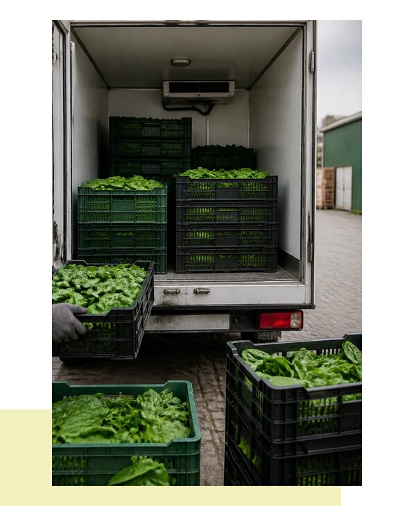Перевозка шпината в Лангепас с сохранением свежести продукции
